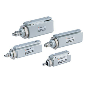 C(D)JP2, Pin Cylinder, Double Acting, Single Rod – CDJP2B16-10D