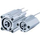 C(D)Q2, Compact Cylinder, Double Acting, Single Rod w/Auto Switch Mounting Groove – CDQ2A32-15DZ