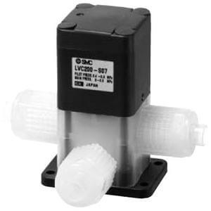 LVC200-S, 3 Port High-Purity Chemical Valve, Air Operated, Integral Fitting Type – LVC200-S07-X9
