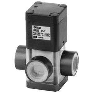 LVA200, 3 Port High Purity Chemical Valve, Air Operated, Threaded Type – LVA200-02-C