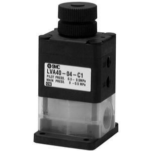 LVA, High Purity Chemical Valve, Air Operated, Threaded Ports, Single Type – LVA10-02F-B