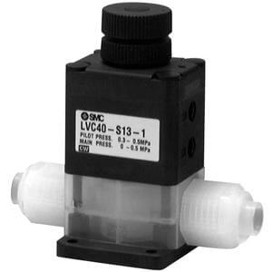 LVC, High Purity Chemical Valve, Air Operated, Integral Fitting, Single Type – LVC31-S1107