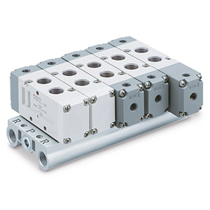 VV5F5, Manifold for VF5000 Series, Metric – VV5F5-20-021