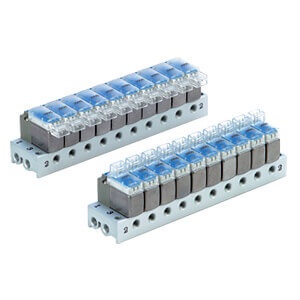 VV100-S41, Series V100, S41 Type Manifold, B Mount – VV100-S41-07-M5