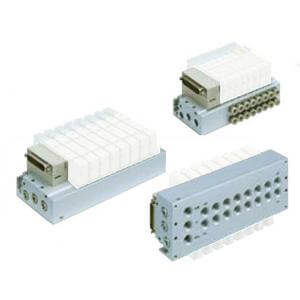 SS5Y3-50/51, 3000 Series Manifold, D-sub Connector, Flat Ribbon Cable (IP40) – SS5Y3-50F1-08B-KC6F