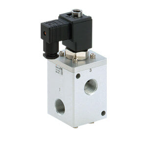 VCH410, 5.0 MPa Pilot Operated 3 Port Solenoid Valve for Air – VCH410R-5D-04G-X26-Q