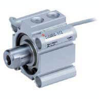 C(D)Q2, Compact Cylinder, Single Acting, Single Rod w/Auto Switch Mounting Groove – CDQ2B12-10TMZ