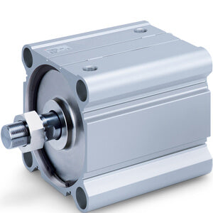 C(D)Q2, Compact Cylinder, Double Acting, Single Rod, Large Bore w/Auto Switch Mounting Groove – CDQ2B200TF-250DCMZ