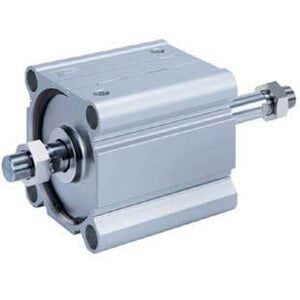 C(D)Q2WB, Compact Cylinder, Double Acting Double Rod, Large Bore w/Auto Switch Mounting Groove – CDQ2WB125TF-175DCMZ