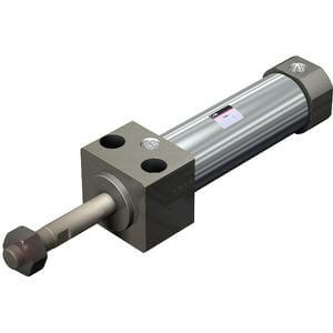 C(D)85R, ISO Cylinder, Double Acting, Single Rod, Direct Mount – C85RAF25-100