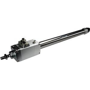 C(D)LM2, Air Cylinder, Double Acting, Single Rod, Fine Lock – CDLM2B20-150-D