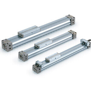 MY1B-Z, Mechanical Joint Rodless Cylinder, Basic Type w/o Stroke Adjustment – MY1B32TF-700Z