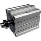 CH(D)Q, Compact Type, Low Pressure Hydraulic Cylinder, Double Acting Single Rod – CHDQB32-40D