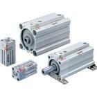 C(D)LQ, Compact Cylinder, Double Acting, Single Rod, With Lock – CDLQA40-75D-B