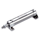 C(D)G5-S, Stainless Steel Cylinder, Double Acting, Single Rod – CDG5EA25SV-25