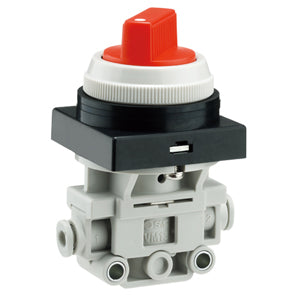 VM100F, 100 Series 2/3 Port Mechanical Valve w/One-touch Fitting | VM131F-06-35B