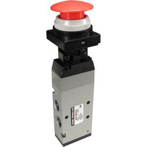 EVFM200, 5 Port Mechanical Valve, Metal Seal, European | EVFM250-F02-00