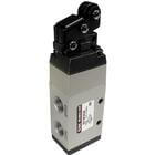 EVFM300, 5 Port Mechanical Valve, Rubber Seal, European – EVFM350-F02-30R