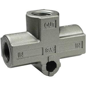 OR logic element (shuttle valve) – VR1350-02 (illustrative image)