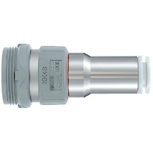 KK*S-*H, S-Couplers, Straight Type with One-touch Fitting – KK2S-06H