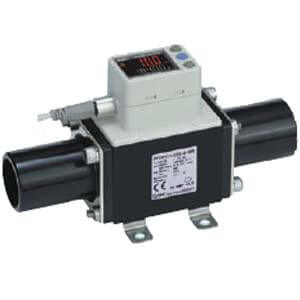 PF3W7-U, Digital Flow Switch for PVC Piping, 3-Colour Display, Integrated display – PF3W711-U25-BN-M