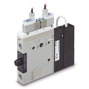 ZM, Vacuum Ejector with Valve and Switch (Metric) – ZM101HF-K5LOZ-Q