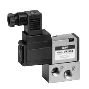 VK334, 3 Port Direct Operated Poppet Solenoid Valve, Base Mounted – VK334-5D-01F-Q