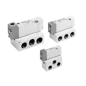 SYA3000/5000/7000, 5 Port Air Operated Valve / Base Mounted | SYA5340-02F