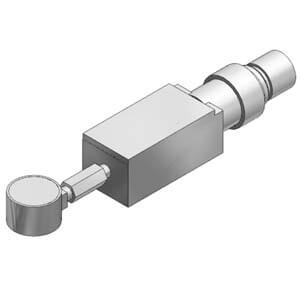 Air regulator for P port – ARBY3000-06-P-2 (illustrative image)