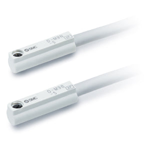 D-M9N-5/M9P-5/M9B-5, Solid State Switch, Short Type, Direct Mounting, Grommet, In-line – D-M9PZ-5