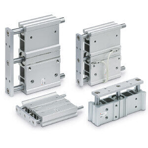 MGPW (ø20 to ø32), Compact Guide Cylinder/Wide type – MGPWM20-100