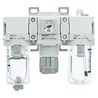 AC20-D to AC60-D Filter + Regulator + Lubricator – AC40X-F04M-D-X2397