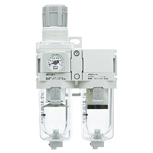AC20D-D to AC60D-D Filter Regulator + Mist Separator | AC20D-F01CE-D