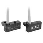 D-A72/A73/A80, Reed Switch, Rail Mounting, Grommet, Perpendicular – D-A73L