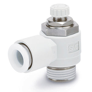 Speed controller with check valve – AS3201F-U03-08 (illustrative image)