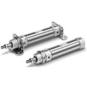 Angle bracket/flange for C75 cylinder – C75F32A (illustrative image)
