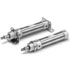 C(D)75, Air Cylinder, Double Acting, Single Rod, Standard – CD75E40-15-B