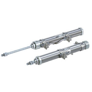 C(D)J2-Z, Air Cylinder, Single Acting, Spring Return/Extend – CDJ2B6-15SZ-B