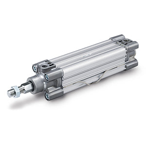 CP96K(D), ISO 15552 Cylinder, Non-rotating Rod Type, Double Acting, Single/Double Rod with Air cushion on both ends and Bumper cushion – CP96KB40-200CW