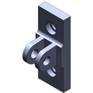 CQU, Accessory, Clevis Pivot Brackets – MU-C02