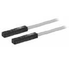D-Y7NW/Y7BW/Y7PW, 2 Colour Indication Style Solid State Switch, Direct Mounting, Grommet, In-line – D-Y7BWL