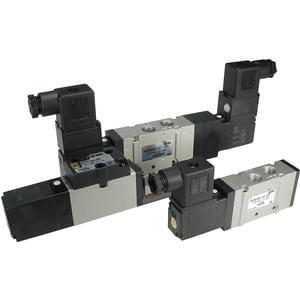 VFS2000, Body Ported & Base Mounted Type Valve, Metric – VFS2120-5DZB-02F-Q