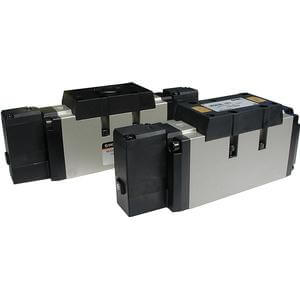 VFS4000, Base Mounted Valve, Plug-in & Non Plug-in, Metric – VFS4110-5DZ-Q